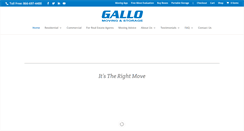 Desktop Screenshot of gallomoving.com